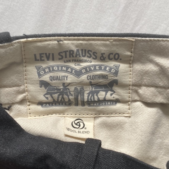 Levi’s 511 wool blend slim fit trouser pants - Picture 4 of 4